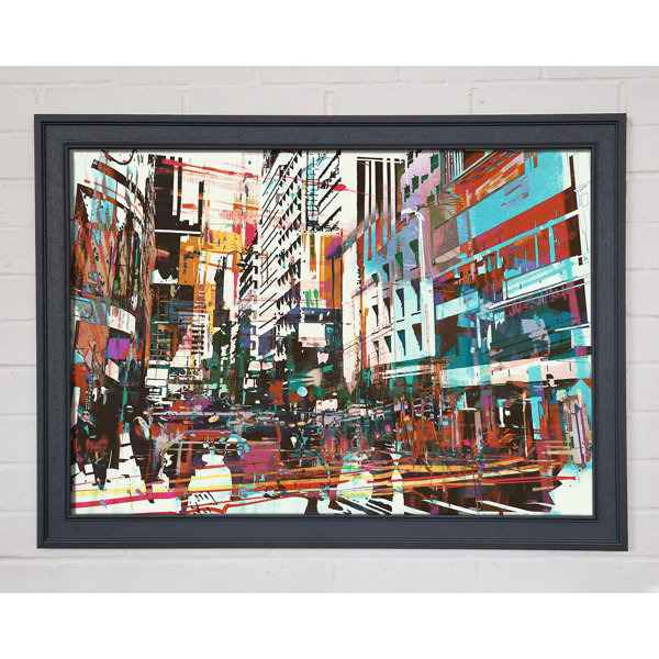Ophelia & Co. Abstract City Art Single Picture Frame Art Prints